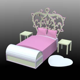 Girl Room 3D Object | FREE Artlantis Objects Download
